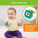 Bright Starts Baby’s First Workout 5-Piece Gift Set, Baby Rattle & Teether Toys, Unisex, 3M+