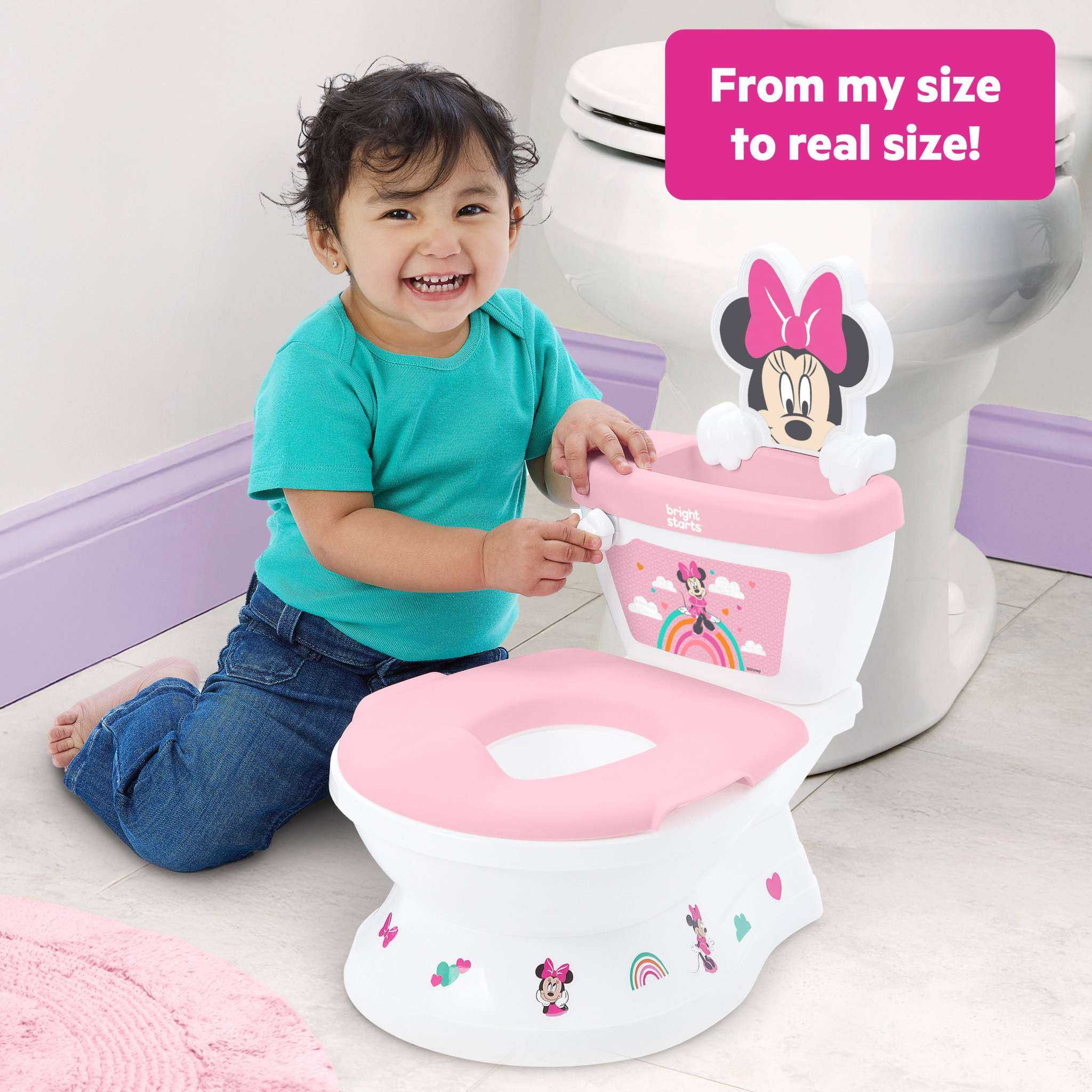 Minnie Mouse My Size 2-in-1 toddler potty training seat