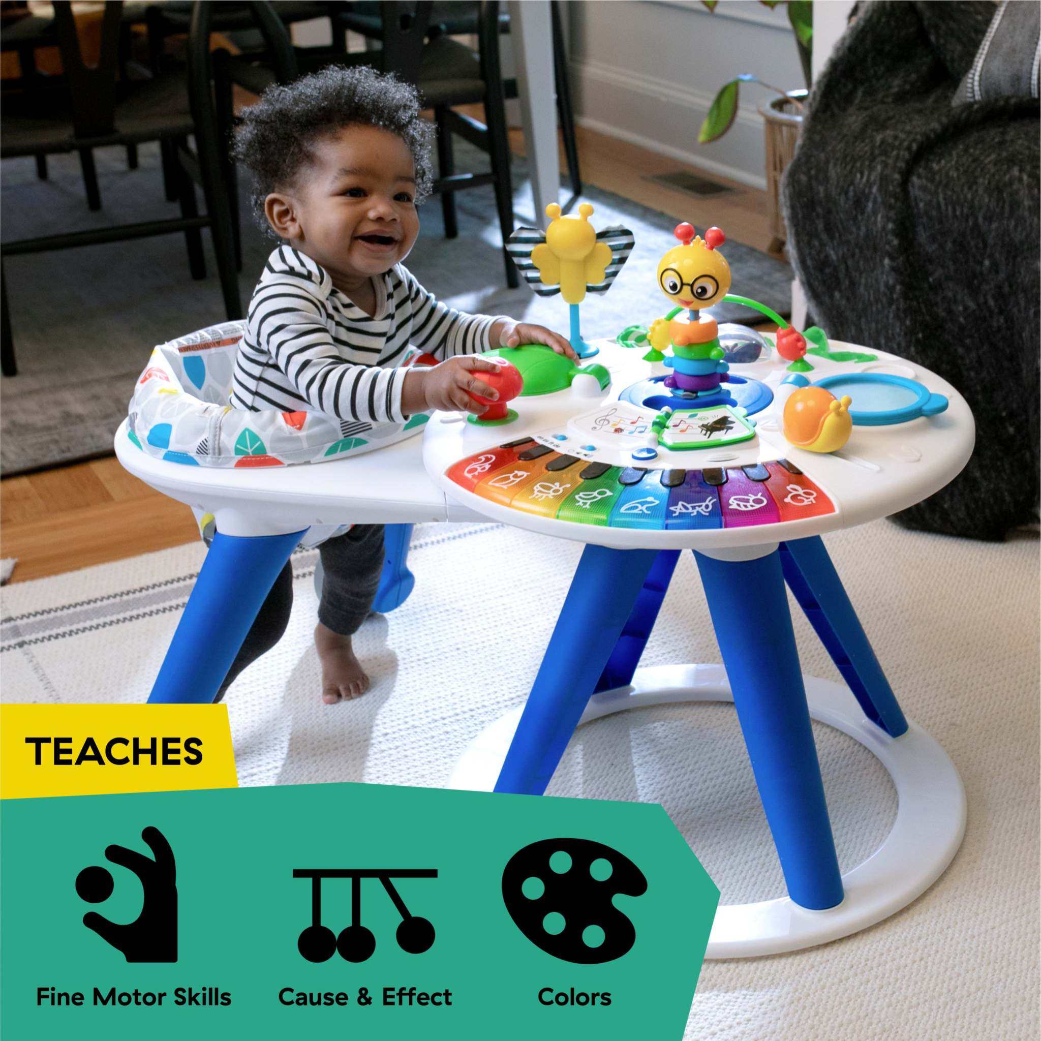 Baby Einstein Around We Grow 4-in-1 Discovery Center activity table for babies