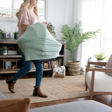 Ingenuity Good to Go 4-in-1 Multi-Use Cover in Fern, versatile nursing cover and scarf for baby privacy and comfort