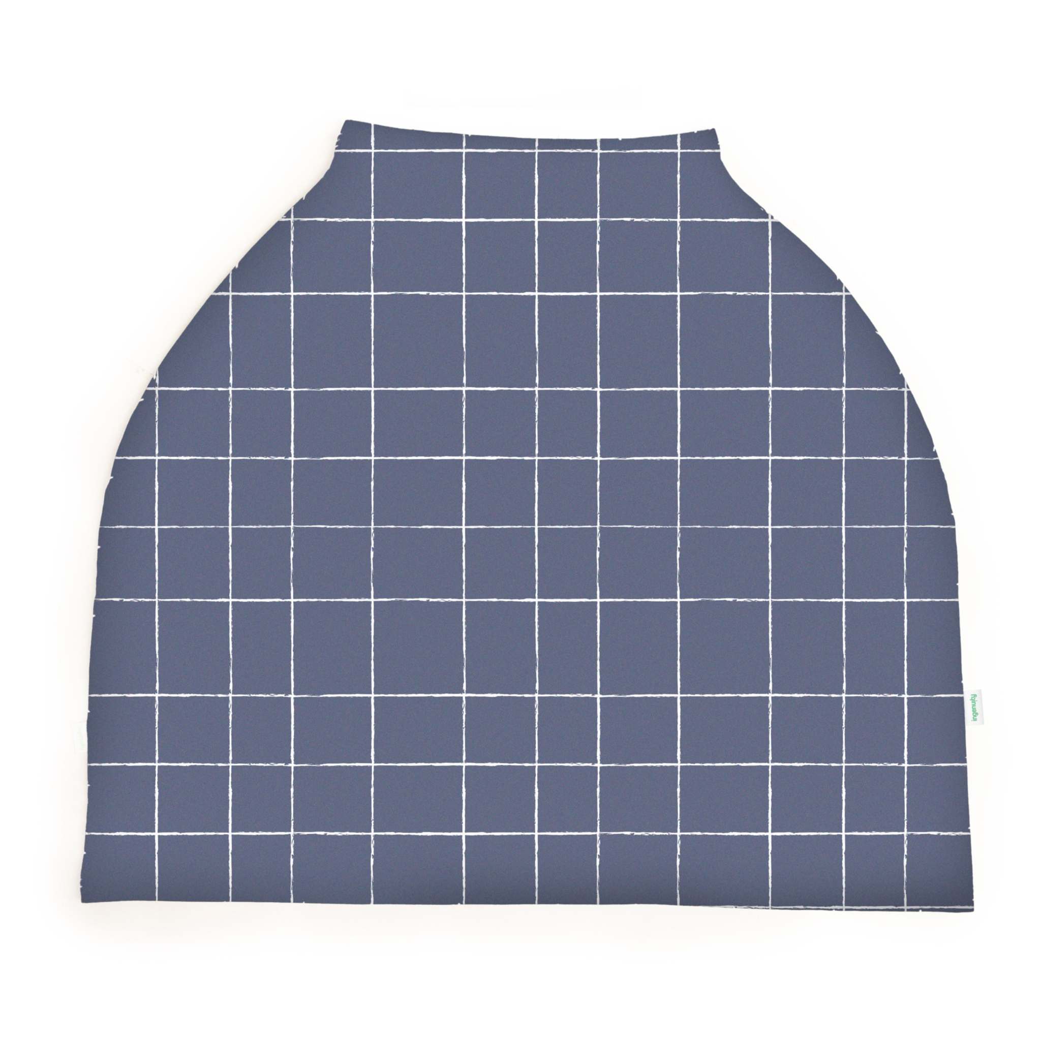 Ingenuity Good to Go 4-in-1 Multi-Use Cover in Libby pattern showing nursing cover and infinity scarf functions