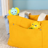 Bright Starts Soother Pals Easy-Grasp Teether Toys, Unisex, Newborn+, Elephant and Lion