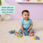 Disney Baby Stitch Tropical Treasures multisensory baby toy gift set