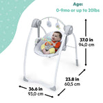 Winnie the Pooh Classic Pals milestone Swing for Baby