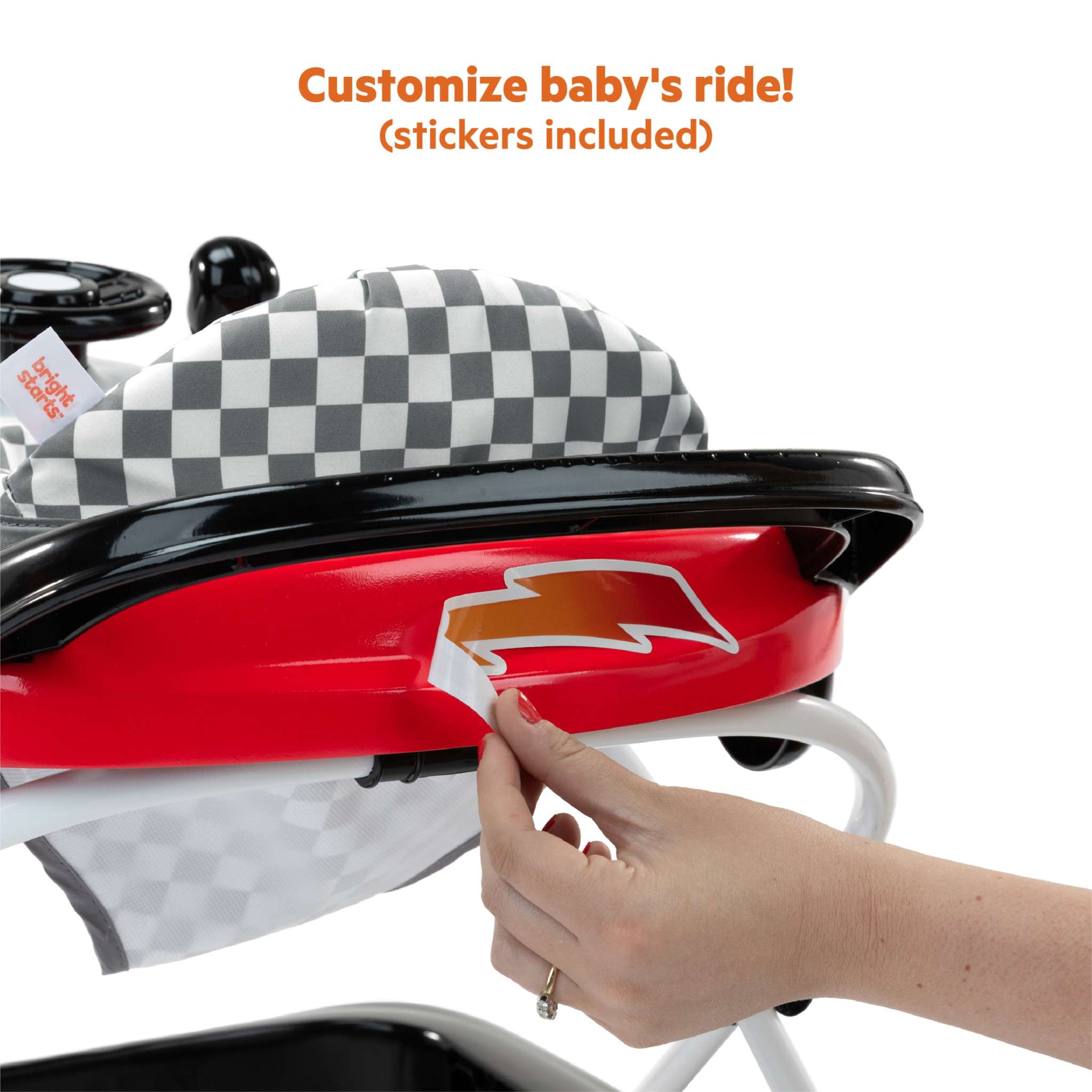 Baby Walker Little Speedster 3-in-1 Car Walker Red Racer