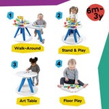 Baby Einstein Around We Grow 4-in-1 Discovery Center activity table for toddlers