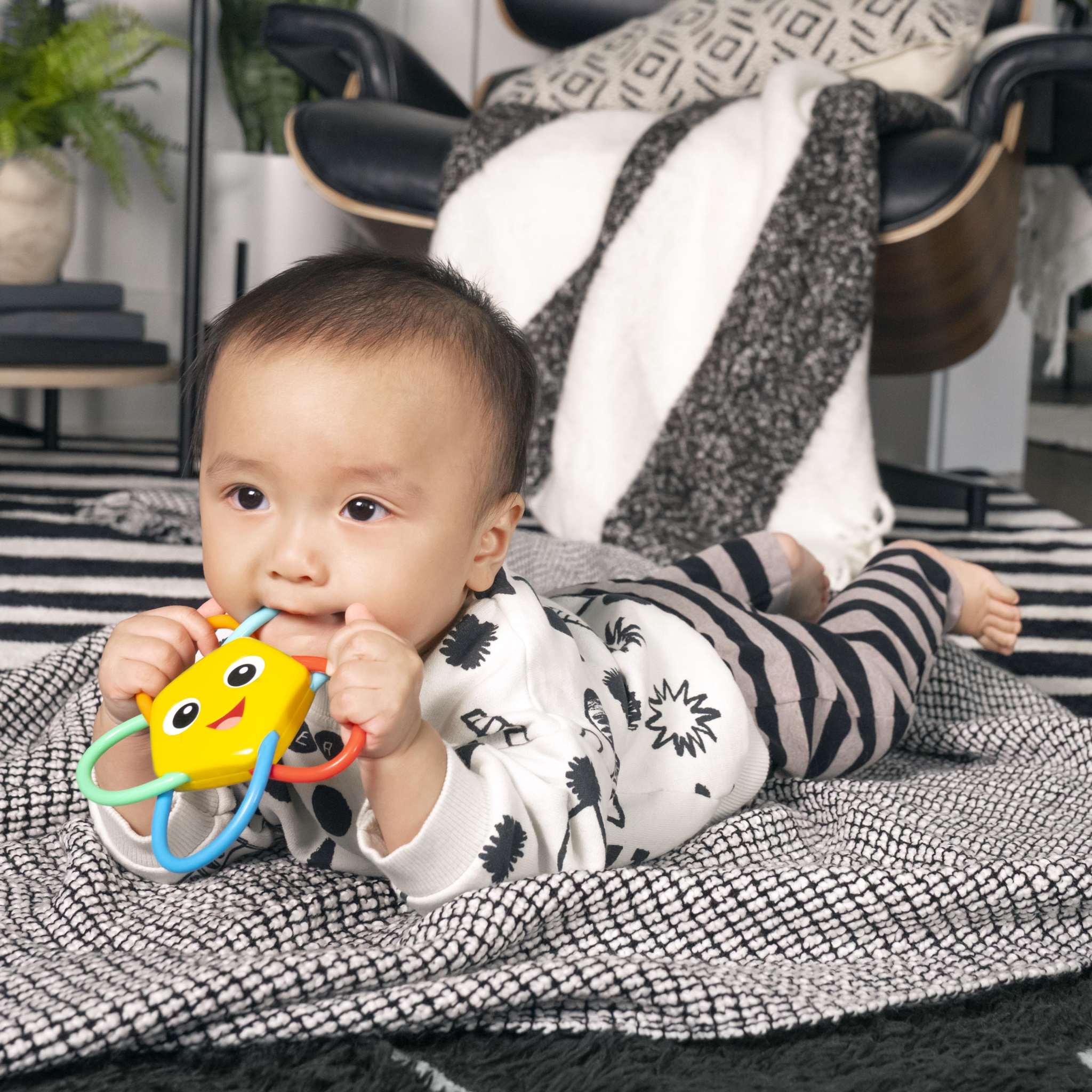 Baby Starfish Teether Rattle Toy BPA Free