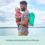 Bright Starts Disney baby Pop N Sit portable booster seat with The Little Mermaid design