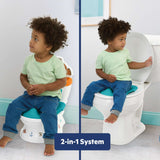Finding Nemo Potty 2-in-1 toddler training toilet with flushing sounds and removable seat