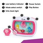 Baby Einstein Sea Dreams Soother pink musical crib toy sound machine