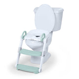 Ingenuity Foldaway Ladder Potty adjustable toilet trainer with handles and fold-flat design for compact storage