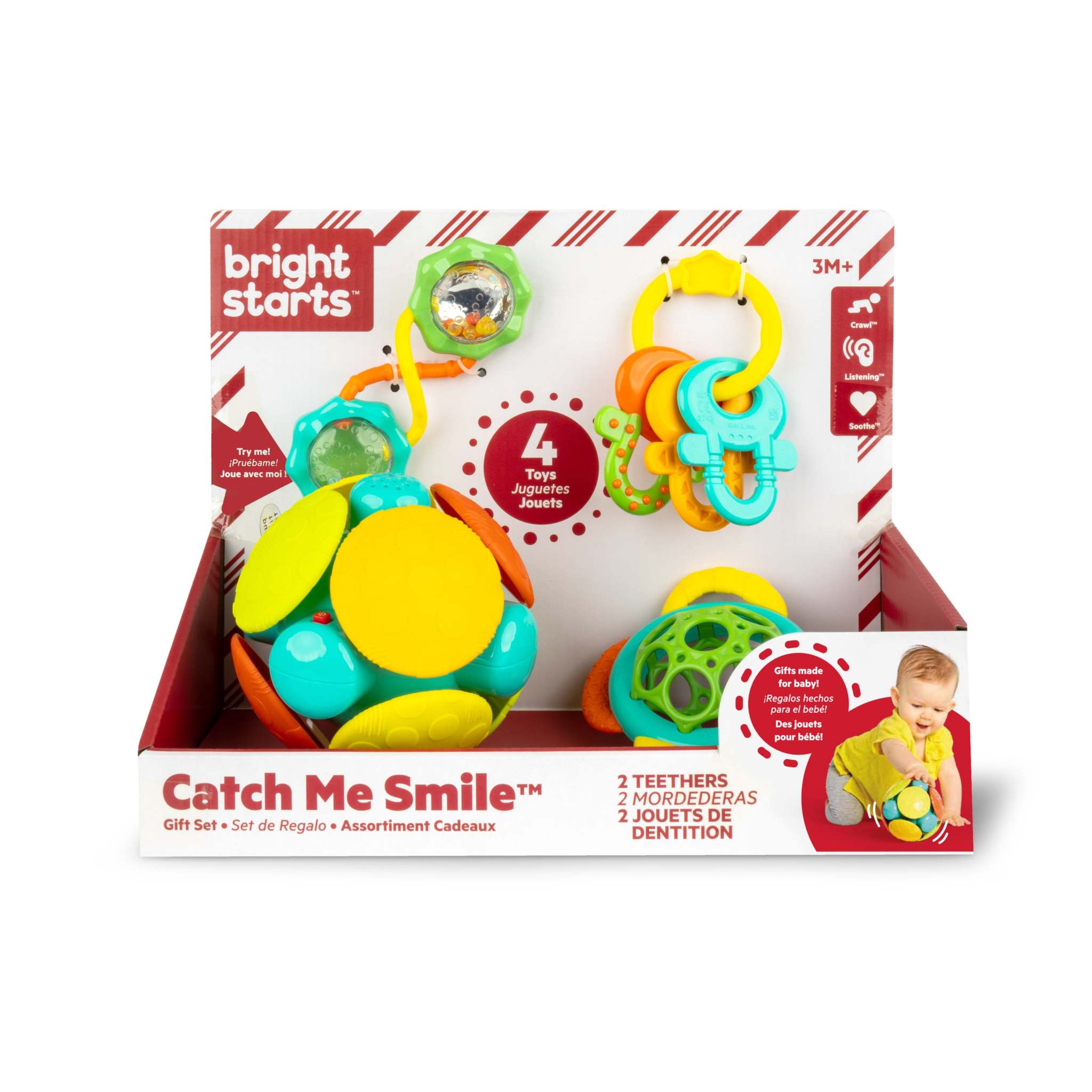 bright starts catch me smile gift set