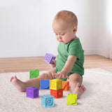Baby Einstein Opus’s Colorful Learning Gift Set, with Soft Blocks and Sensory Teether, Ages 3+ Months