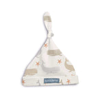 SwaddleMe by Ingenuity muslin blanket and hat gift set with gender-neutral prints for newborns