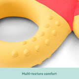 Disney Winnie the Pooh Natural Rubber Teether Toy by Bright Starts, Unisex, Ages 3 Months & Up