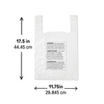 Ingenuity Potty Liners disposable leak-resistant liners with easy-tie handles in resealable travel bag