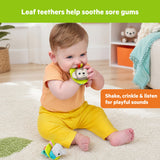 Bright Starts Adventure Safari Bus 5-Piece Gift Set, On-the-Go Baby Toys, Unisex, 0-6 Months+