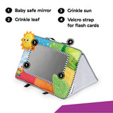 Baby Einstein See Me, Teach Me, Tummy Time Baby Mirror & High Contrast Cards, Ages 0+ Months