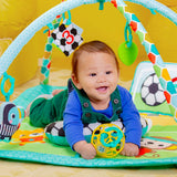 Grip & Kick Activity Baby Play Gym Activity Gym with interactive kick pad and toys for baby development