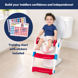 Marvel Spidey & His Amazing Friends Foldaway Ladder Potty Seat by Bright Starts, Red