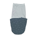 SwaddleMe by Ingenuity All Season baby swaddle for 0-3 months in Stardust pattern