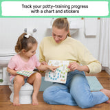 Ingenuity My Size Potty with Sylvi Potty Training Kit – Toddler Toilet with Plush Bunny, Mini Toy Potty & more
