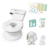 Ingenuity My Size Potty with Sylvi Potty Training Kit – Toddler Toilet with Plush Bunny, Mini Toy Potty & more