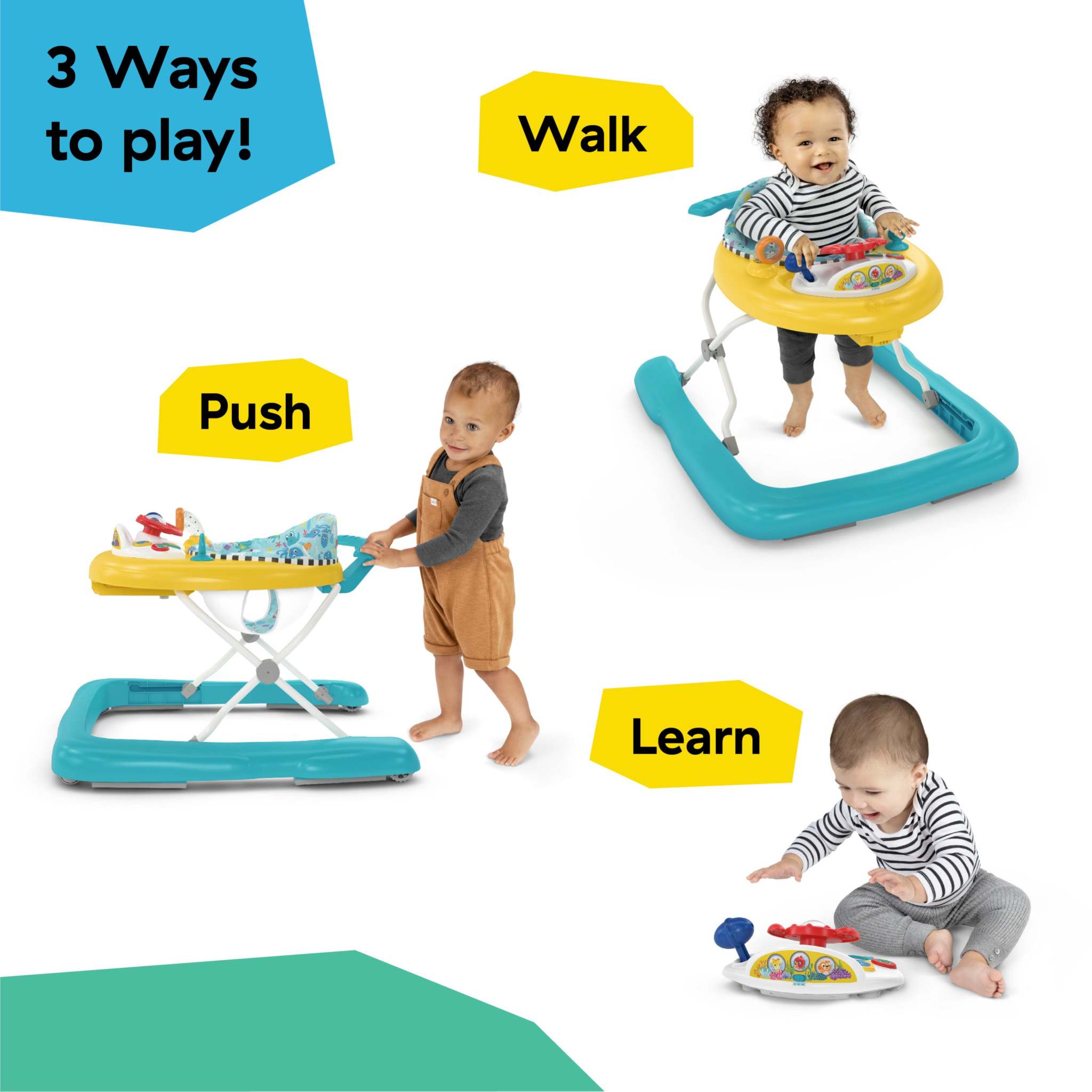 Submarine Baby Walker Dive & Discover 3-in-1