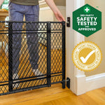 Ingenuity Doorway 42W Series black baby and dog safety gate 2-pack