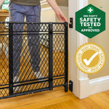 Ingenuity Doorway 42W Series black baby and dog safety gate 2-pack