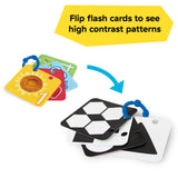 Baby Einstein See Me, Teach Me, Tummy Time Baby Mirror & High Contrast Cards, Ages 0+ Months