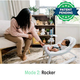 Ingenuity Keep Cozy 3-in-1 baby bouncer and toddler rocker with plush elephant toy