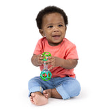 Oball Easy Grasp Shaker Rattle Infant Toy in Blue/Green