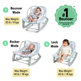 Baby Bouncer Rocker Keep Cozy 3-in-1 - Spruce