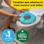 Baby Einstein 2-in-1 potty training system with flushing sounds and character reveal