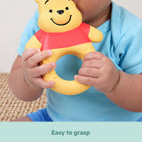 Disney Winnie the Pooh Natural Rubber Teether Toy by Bright Starts, Unisex, Ages 3 Months & Up