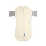 SwaddleMe by Ingenuity Stage 1 Newborn Pod with back-sleep strap for safe, snug sleep