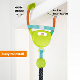 Bright Starts Bounce 'n Spring Deluxe Door Jumper with Take-Along Toys