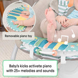 4-in-1 Ingenuity SimpleComfort baby swing and rocker with piano playtime