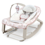 Keep Cozy Baby Bouncer 3-in-1 vibrating infant and toddler rocker chair with detachable plush toy and reclining seat
