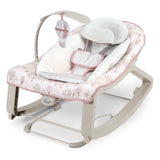Keep Cozy Baby Bouncer 3-in-1 vibrating infant and toddler rocker chair with detachable plush toy and reclining seat