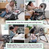 Ingenuity Proper Positioner Create Up multi-mode folding high chair