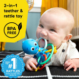 Baby Einstein Ocean Explorers Opus’s Shake & Soothe Teether Toy & Rattle