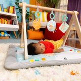 Bright Starts Disney Baby WINNIE THE POOH Once Upon a Tummy Time Activity Gym, Blue
