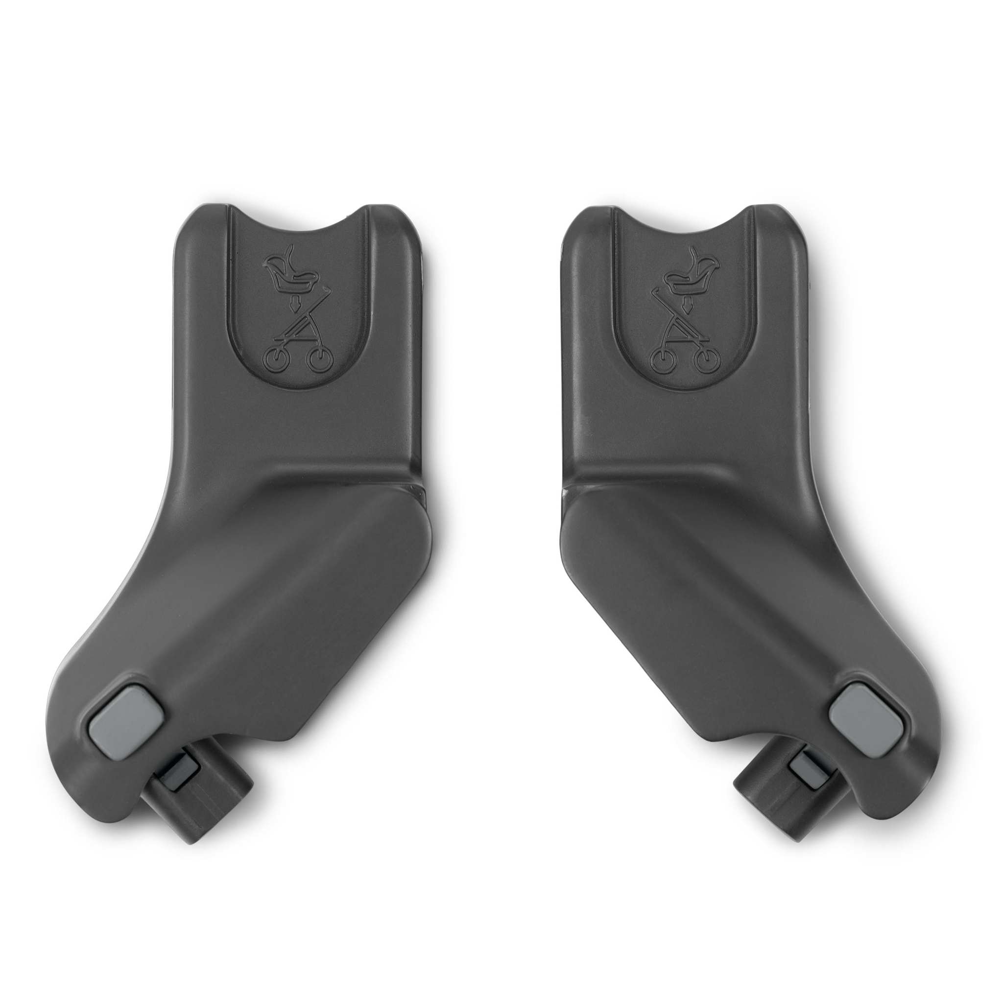Ingenuity 3DTravelMate Pro Carseat Adapter attached to TravelMate Pro stroller for easy infant car seat installation