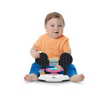 Disney Baby MINNIE MOUSE Tiny Trek 2-in-1 walker with lights, sounds, removable toy station, and adjustable height for babies.