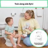 Ingenuity Sylvi Potty Training Kit – Plush Bunny with Mini Potty, Storybook, Sticker Chart & Parent Guide