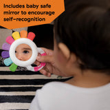 Baby Einstein Ocean Explorers Sensational Janet Sensory Rattle & Teether, Ages 0+ Months