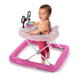 Disney Baby MINNIE MOUSE Tiny Trek 2-in-1 walker with lights, sounds, and removable activity station for babies.