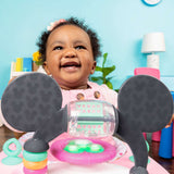 Disney Baby MINNIE MOUSE Tiny Trek 2-in-1 walker with lights, sounds, and removable activity station for baby girls and boys